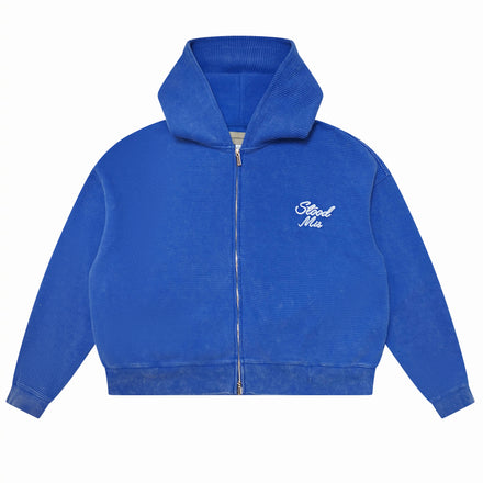 MOTOWN BLUE THERMAL HOODIE